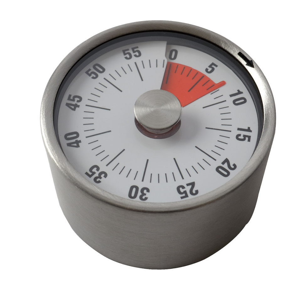 Timer analogique avec aimant - de Buyer dans le groupe Cuisine / Jauges et verres doseurs / Minuteurs et horloges de cuisine l\'adresse The Kitchen Lab (1602-27319)