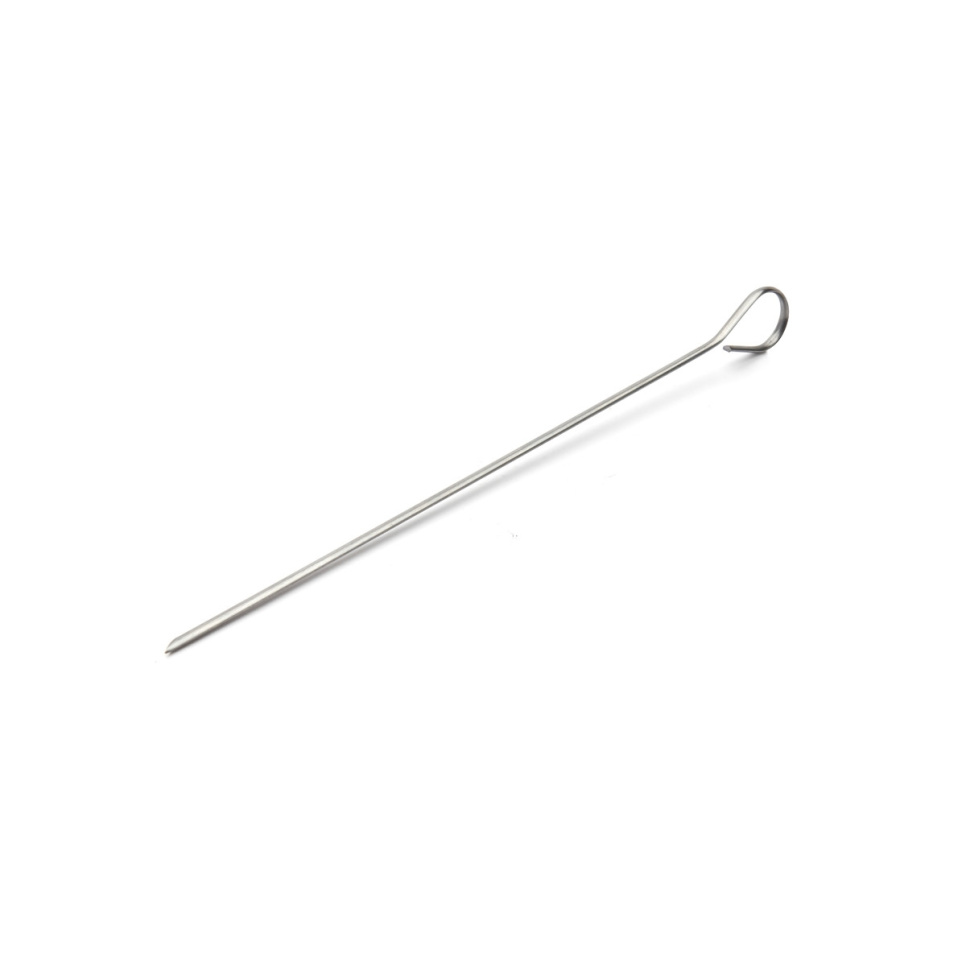 Brochettes plates en acier inoxydable, 10 pack - de Buyer dans le groupe Barbecues, plaques de cuisson et Fours / Autres accessoires pour barbecue / Pic à brochette pour le barbecue l\'adresse The Kitchen Lab (1602-27350)