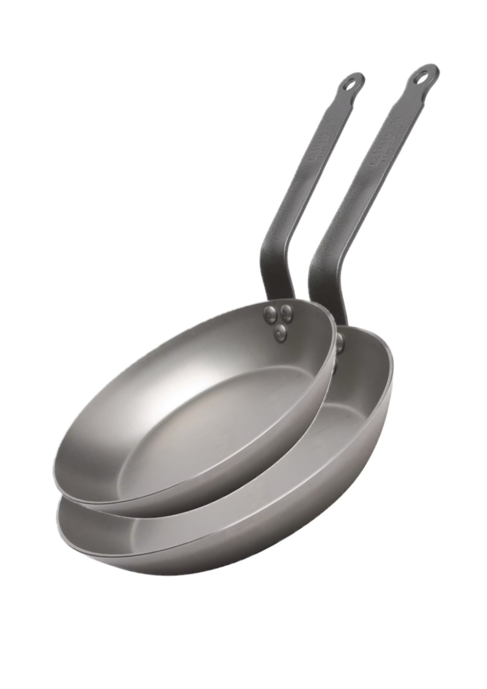 Carbone Plus, 28 + 24 cm - de Buyer dans le groupe Cuisine / Poêle à frire / Poêles à frire l\'adresse The Kitchen Lab (1602-33356)