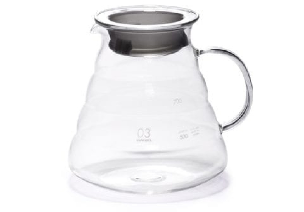 Serveur de gamme Hario V60 800ml dans le groupe Thé et café / Café moulu / Café filtré / Carafes pour servir le café filtré l\'adresse The Kitchen Lab (1636-15243)