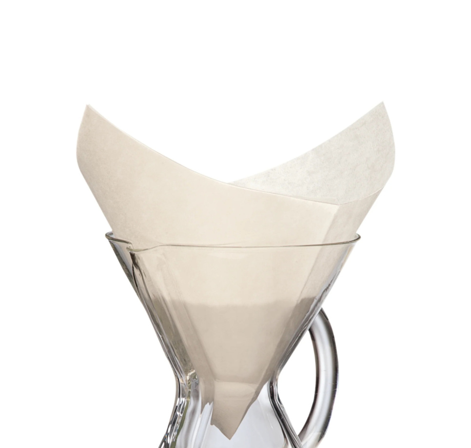 Filtre, 6-8 tasses - Chemex dans le groupe Thé et café / Café moulu / Café filtré / Accessoires pour le café filtré l\'adresse The Kitchen Lab (1638-13995)