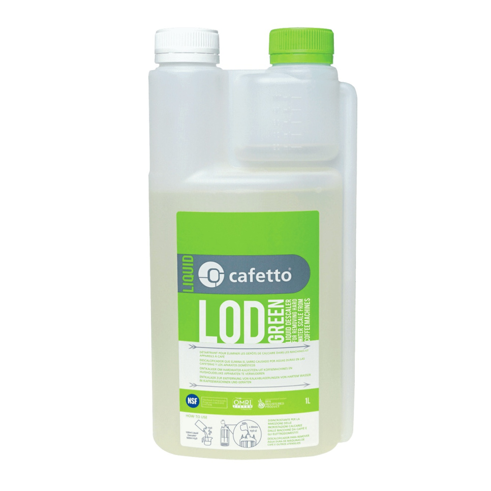 Détartrant LOD pour machine expresso 1L - Cafetto dans le groupe Thé et café / Accessoires pour le café / Nettoyage et entretien l\'adresse The Kitchen Lab (1638-15956)
