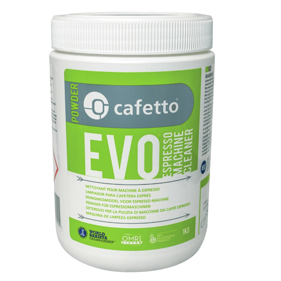 EVO Nettoyant pour machine expresso 1kg - Cafetto dans le groupe Thé et café / Accessoires pour le café / Nettoyage et entretien l\'adresse The Kitchen Lab (1638-15958)