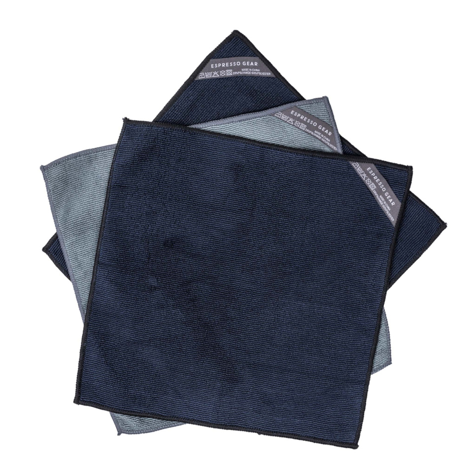 Chiffons de nettoyage, chiffons pour barista, 3 pièces - Espresso Gear dans le groupe Thé et café / Accessoires pour le café / Nettoyage et entretien l\'adresse The Kitchen Lab (1638-29416)
