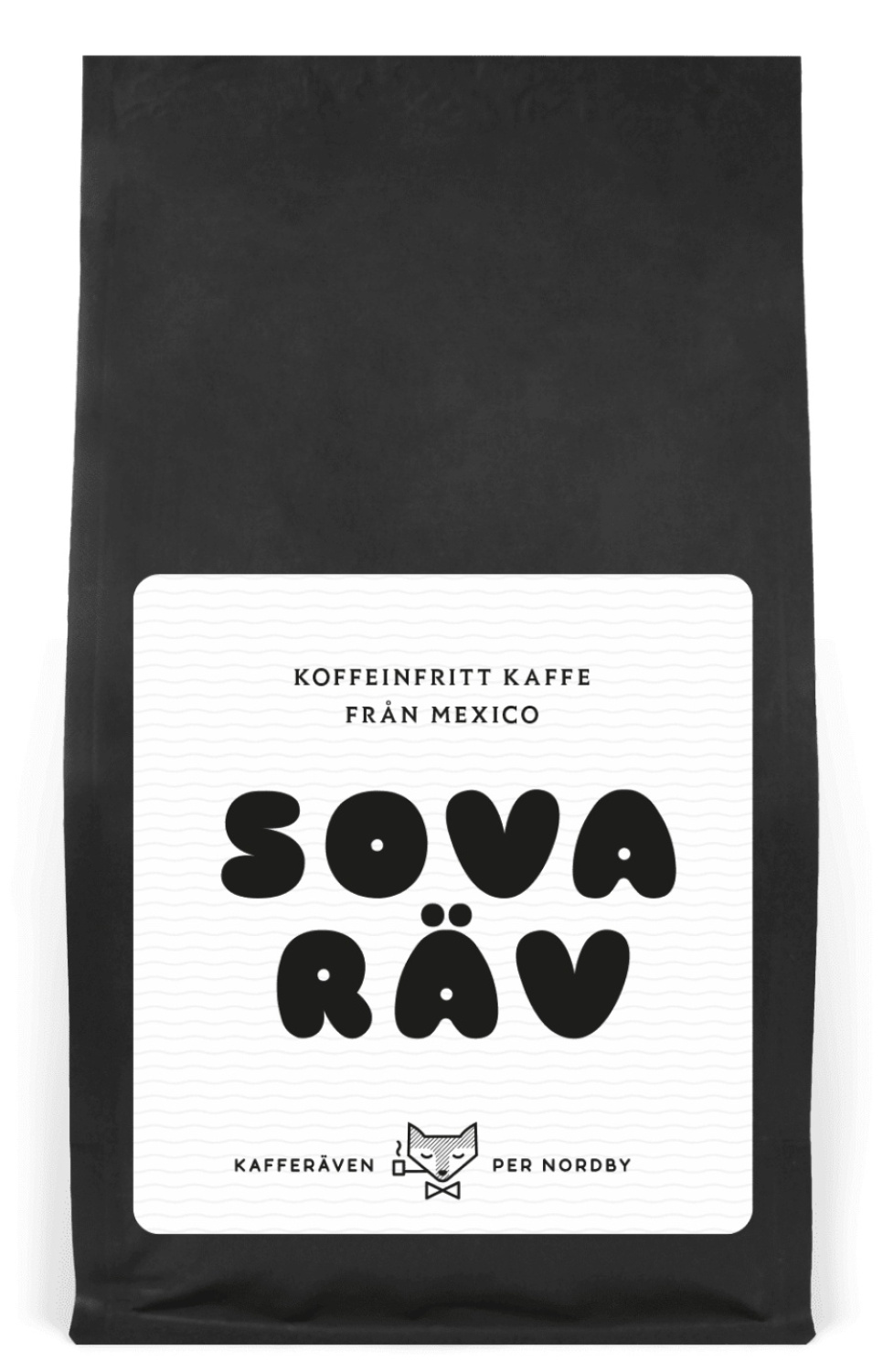 Sova Räv, Café décaféiné 250g - Per Nordby Kafferäven dans le groupe Thé et café / Grains de café / Filtre à café l\'adresse The Kitchen Lab (1642-20452)
