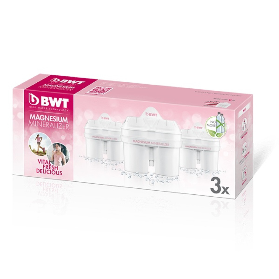 Filtre de recharge pack de 3 avec technologie magnésium - BWT dans le groupe Thé et café / Accessoires pour le café / Autres accessoires l\'adresse The Kitchen Lab (1689-16147)
