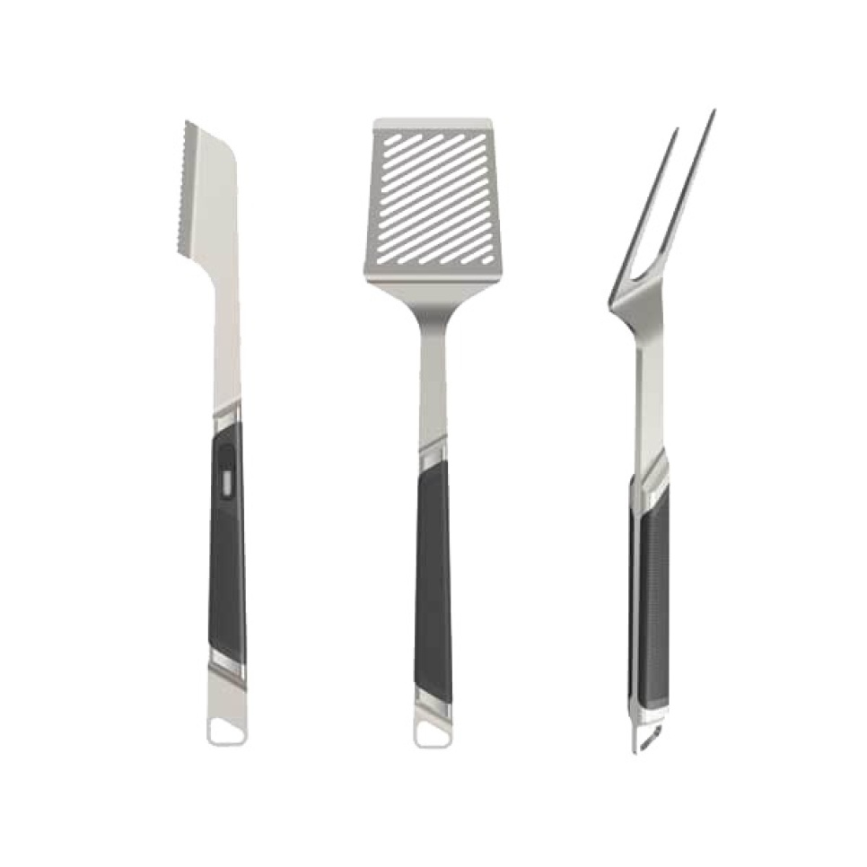 Ensemble d\'ustensiles de barbecue haut de gamme (L) - Everdure by Heston Blumenthal dans le groupe Barbecues, plaques de cuisson et Fours / Autres accessoires pour barbecue / Autres accessoires pour barbecue l\'adresse The Kitchen Lab (1697-23361)
