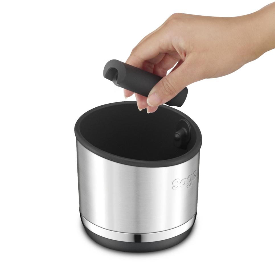 The Knock Box 10, en acier inoxydable - Sage