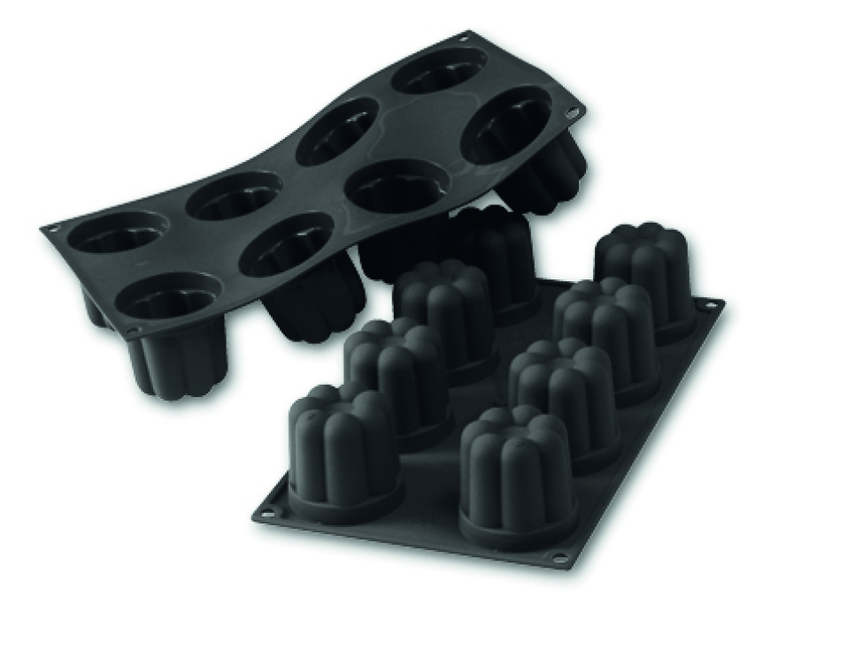 Moule à pâtisserie en silicone, bavaroise, 8 pcs - Martellato dans le groupe Pâtisserie / Moules / Moules en silicone l\'adresse The Kitchen Lab (1710-16625)