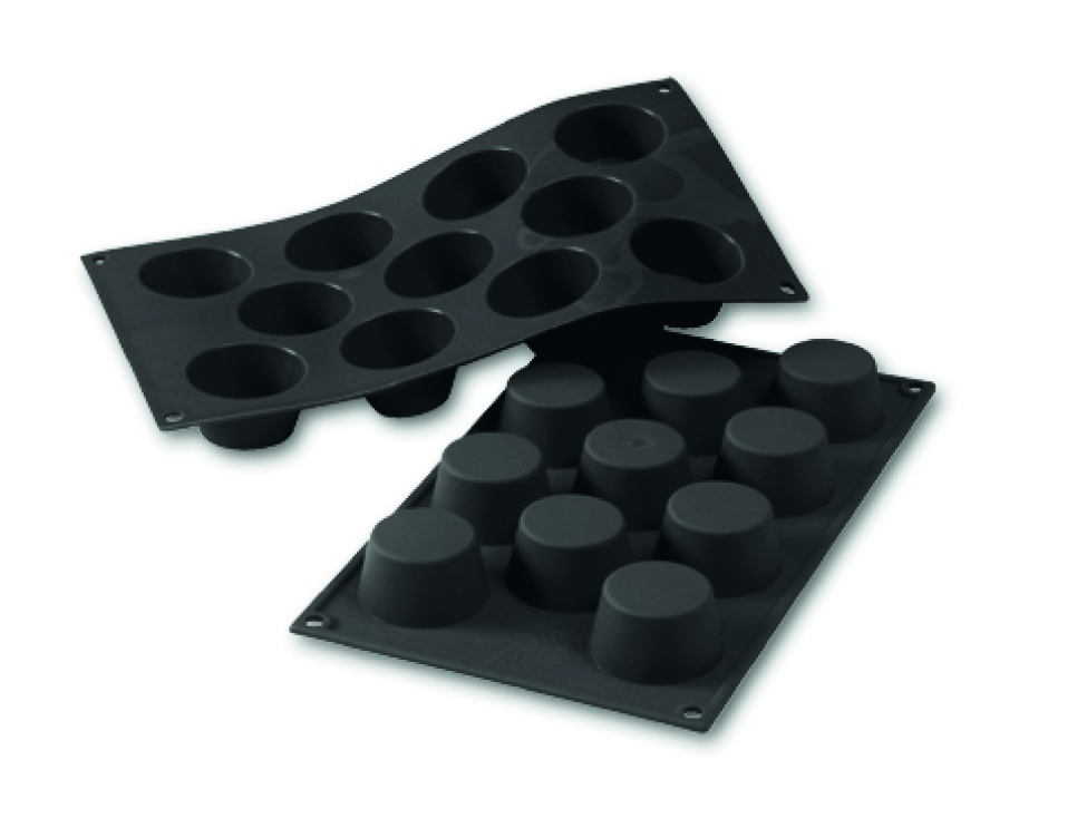 Moule à pâtisserie en silicone, 11 mini muffins dans le groupe Pâtisserie / Moules / Moules en silicone l\'adresse The Kitchen Lab (1710-16626)