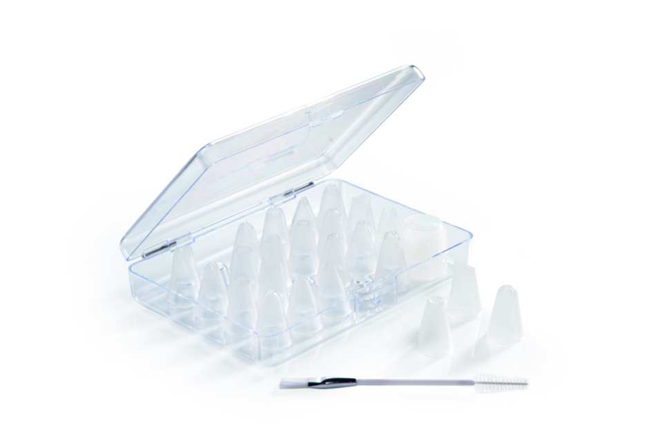 Paquet de 24 buses en polycarbonate - Martellato dans le groupe Pâtisserie / Ustensiles à pâtisserie / Poches à douille et embouts l\'adresse The Kitchen Lab (1710-18990)