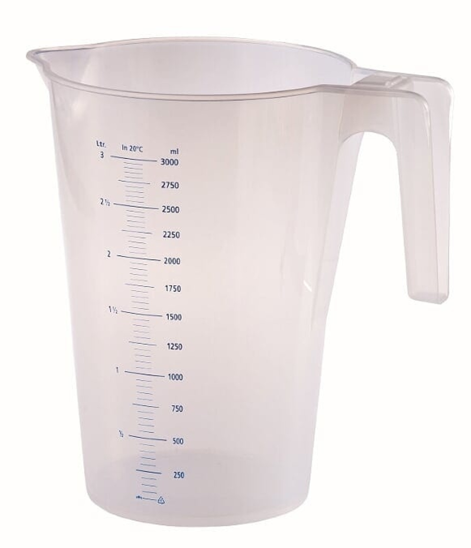 Pichet transparent en plastique, marquages de volume - Martellato dans le groupe Cuisine / Jauges et verres doseurs / Mesure volumétrique l\'adresse The Kitchen Lab (1710-22343)