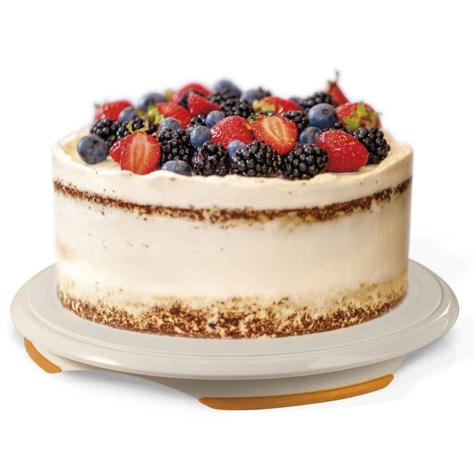 Assiette à gâteau rotative, simple - Martellato