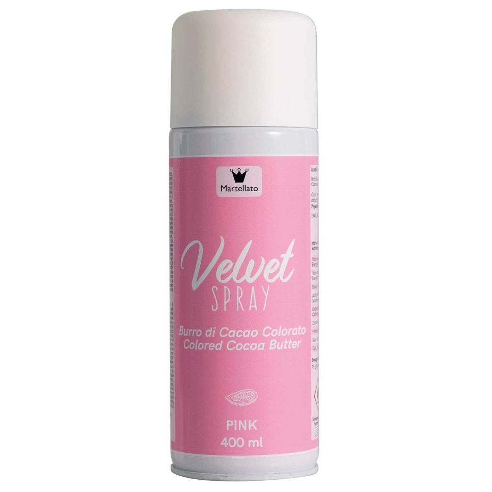 Spray Velours 400ml - Martellato dans le groupe Pâtisserie / Ustensiles à pâtisserie / Accessoires pour la pâtisserie l\'adresse The Kitchen Lab (1710-27006)