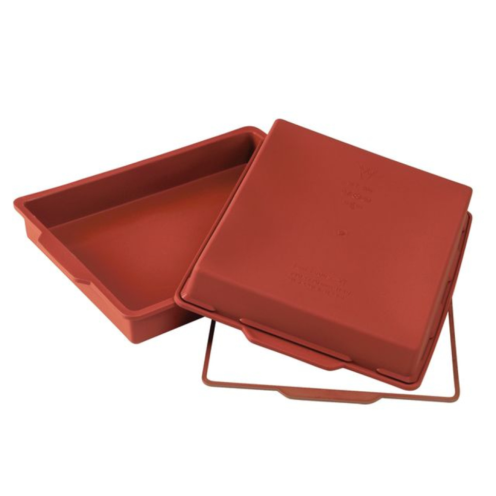 Moule à gâteau rectangulaire en silicone - Martellato - 280 x 220 x 40 mm dans le groupe Pâtisserie / Moules / Moules en silicone l\'adresse The Kitchen Lab (1710-27020)