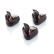 Moule en silicone, noir, triangle, 30SIL507 - Martellato