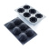 Moule en silicone, noir, Harmony, 30SIL508 - Martellato