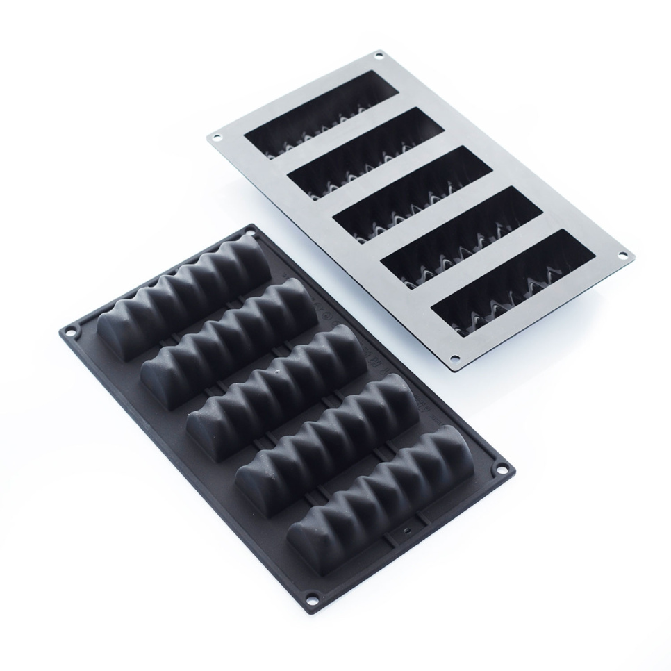 Moule en silicone, noir, Ritmo, 30SIL509 - Martellato dans le groupe Pâtisserie / Moules / Moules en silicone l\'adresse The Kitchen Lab (1710-29024)