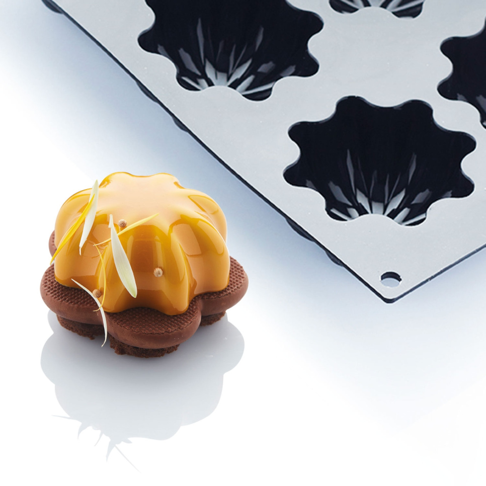 Moule en silicone, noir, Méduse, 30SIL512 - Martellato