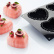 Moule en silicone, noir, satiné, 30SIL514 - Martellato