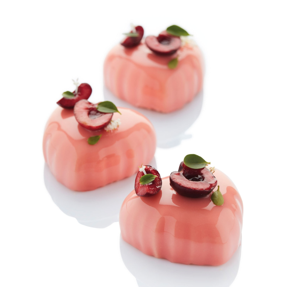Moule en silicone, noir, satiné, 30SIL514 - Martellato