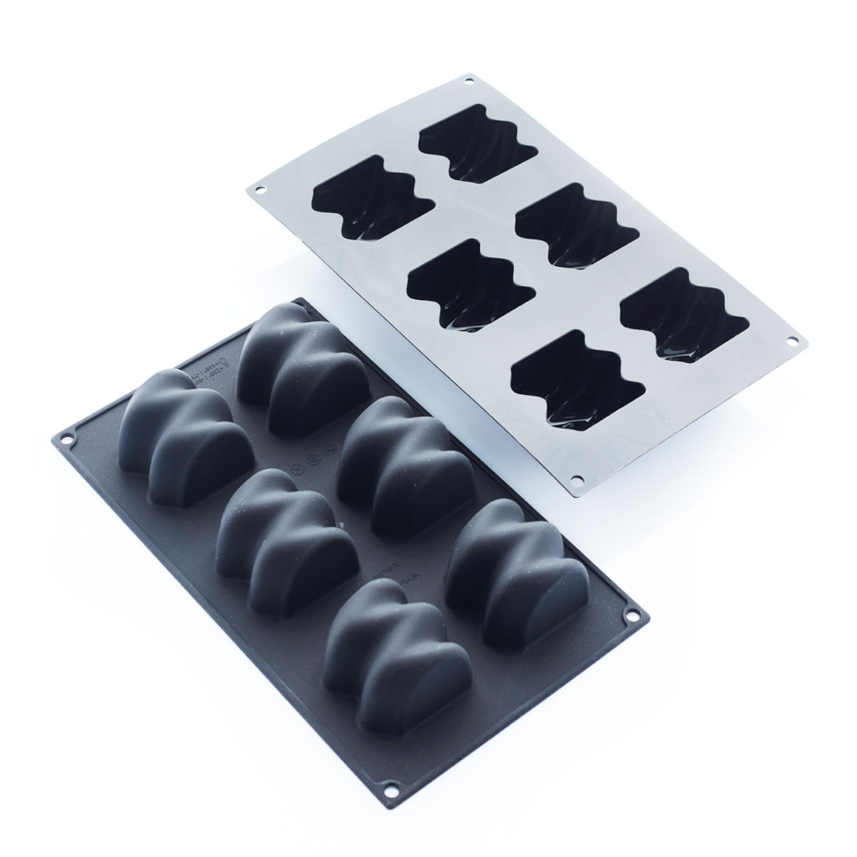 Moule en silicone, noir, Vibes, 30SIL515 - Martellato dans le groupe Pâtisserie / Moules / Moules en silicone l\'adresse The Kitchen Lab (1710-29030)
