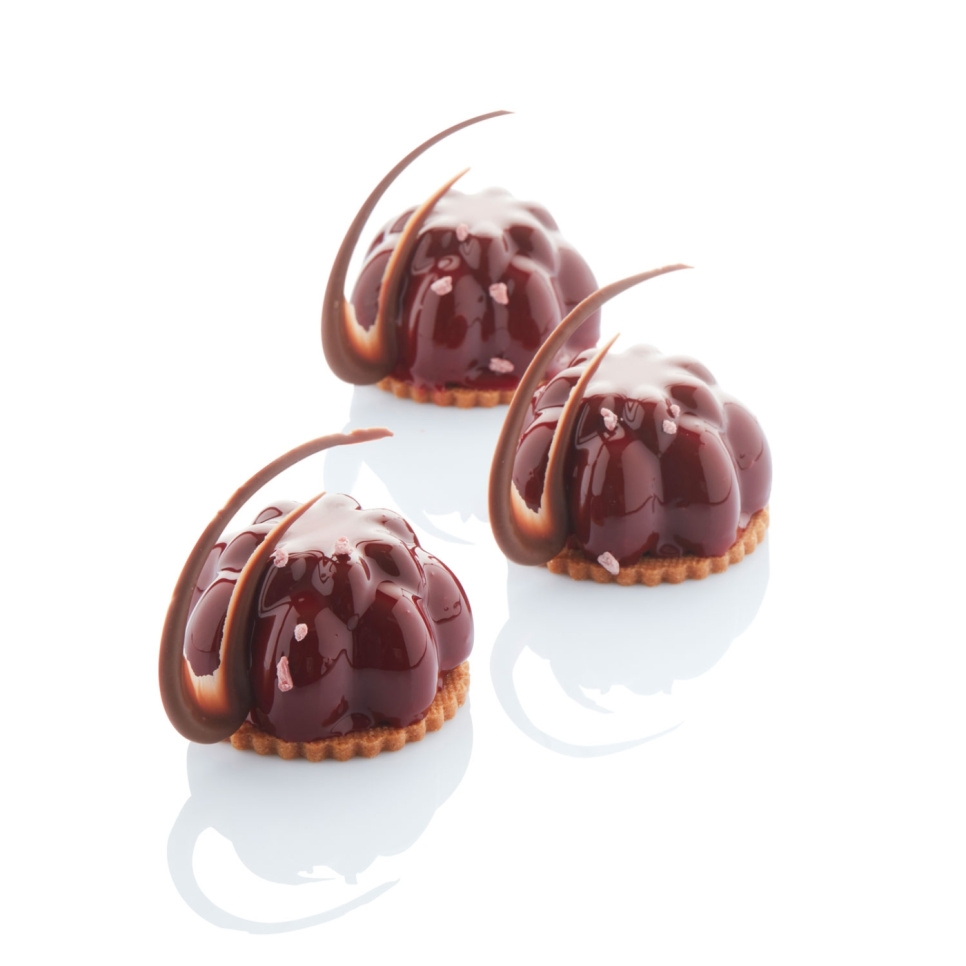 Moule en silicone, noir, Dahlia, 30SIL518 - Martellato