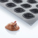 Moule en silicone, noir, mini cacao, 30SIL520 - Martellato