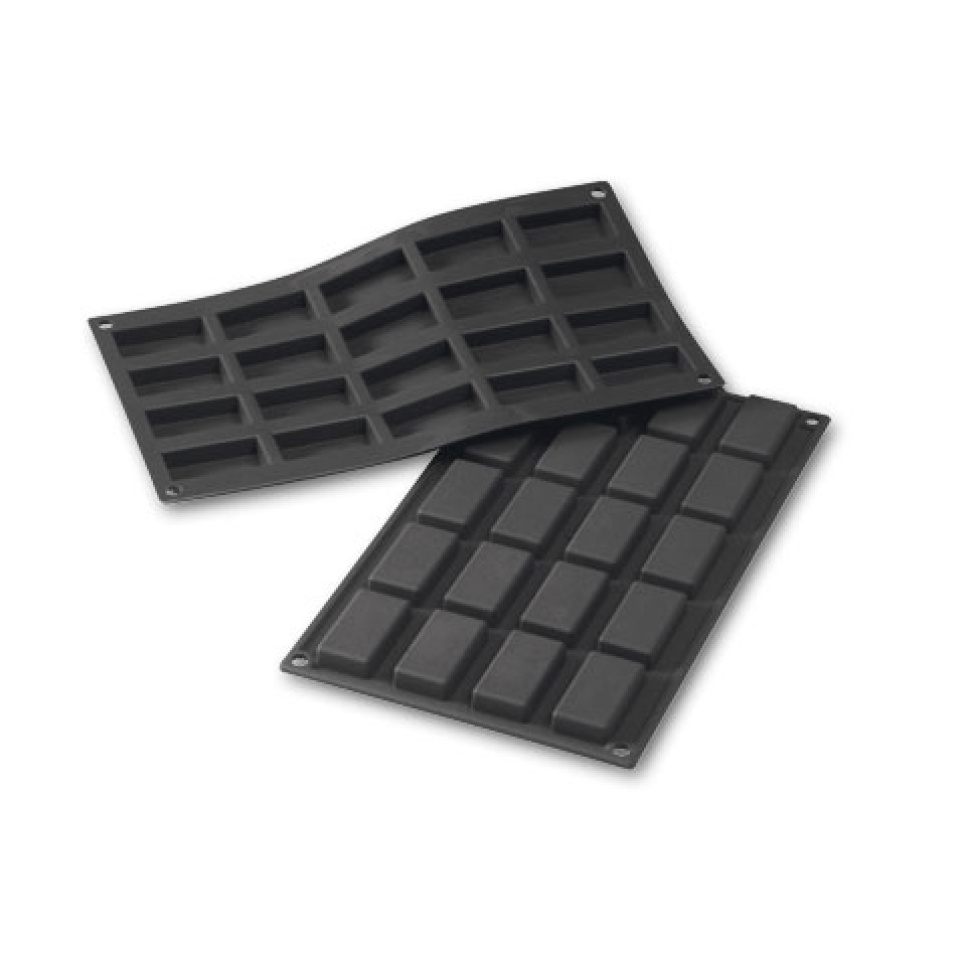 Moule en silicone SF025, Financier, petit - Martellato dans le groupe Pâtisserie / Moules / Moules en silicone l\'adresse The Kitchen Lab (1710-29036)