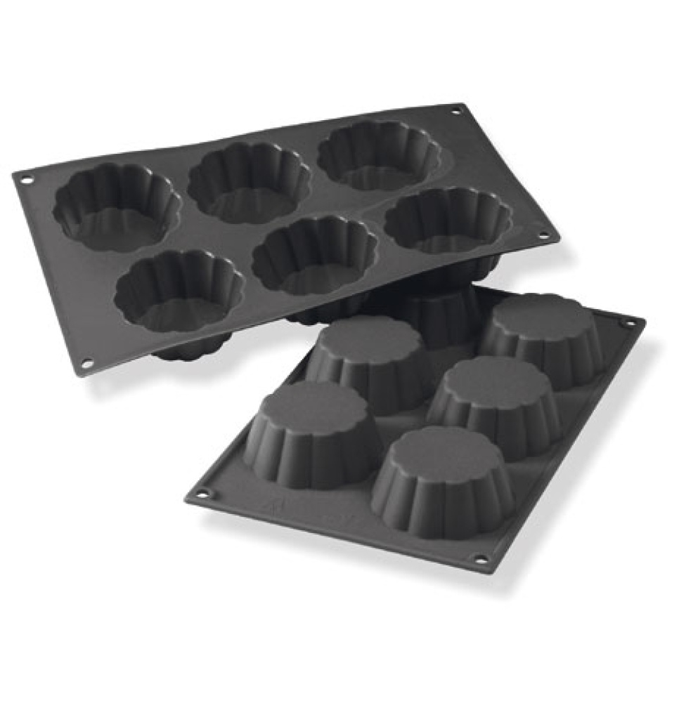 Moule en silicone SF035, Briochette, bas - Martellato dans le groupe Pâtisserie / Moules / Moules en silicone l\'adresse The Kitchen Lab (1710-29039)