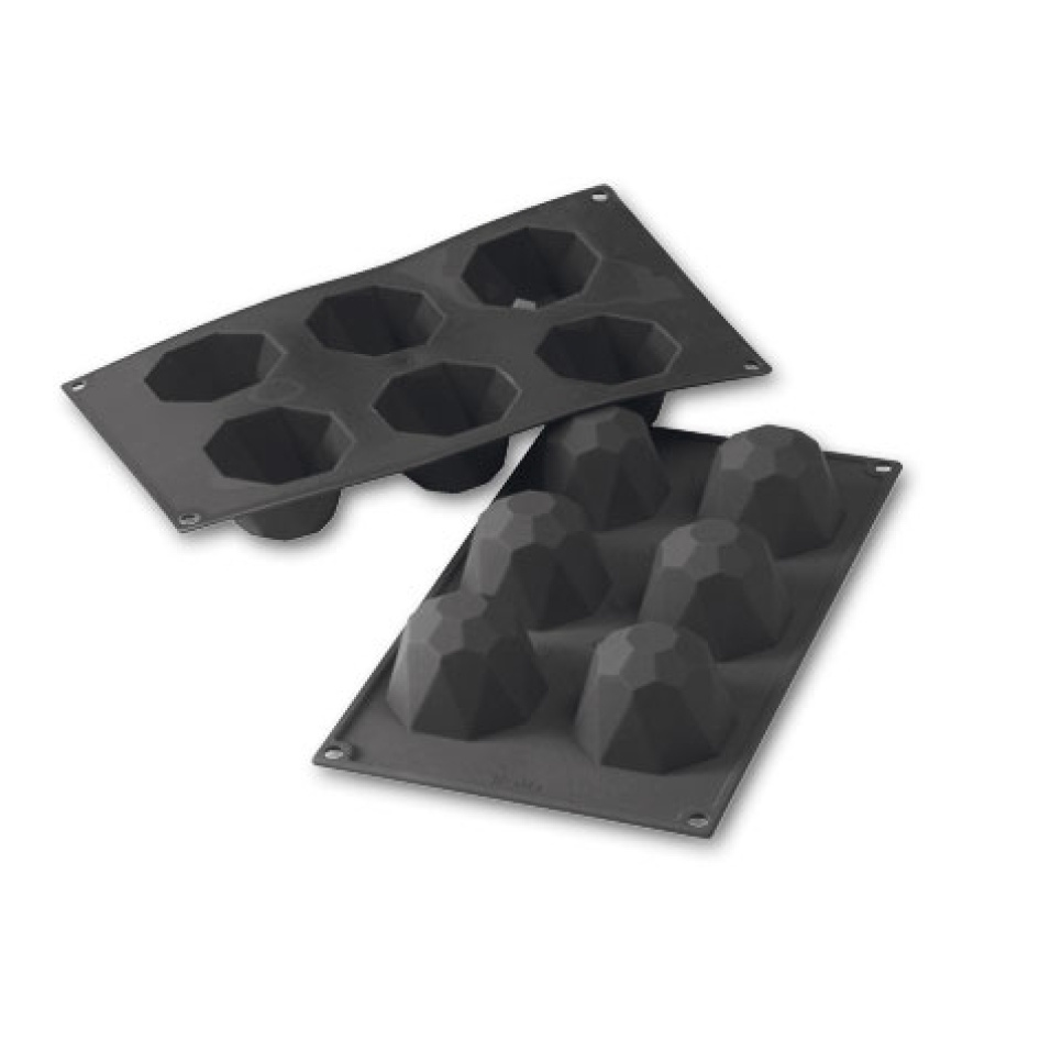 Moule en silicone SF049, diamant - Martellato dans le groupe Pâtisserie / Moules / Moules en silicone l\'adresse The Kitchen Lab (1710-29045)