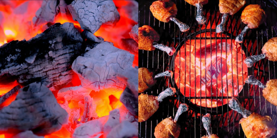 Charbon de bois pour barbecue, Chunx XL - Charbon de bois dur, 15,88 kg - Jealous Devil