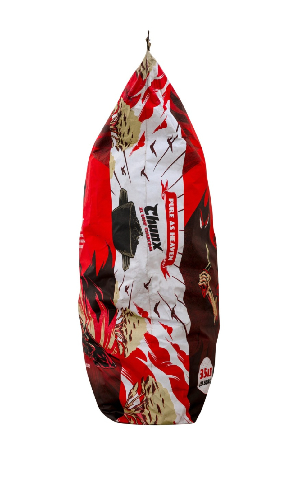 Charbon de bois pour barbecue, Chunx XL - Charbon de bois dur, 15,88 kg - Jealous Devil