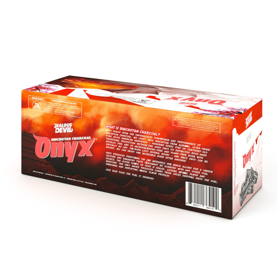 Charbon de bois pour barbecue, Onyx Binchotan, 9.07kg - Jealous Devil