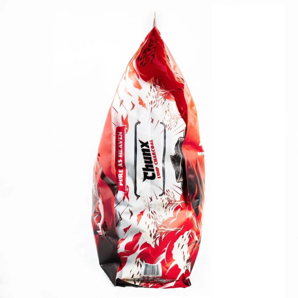 Charbon de bois pour barbecue, Chunx XL - Charbon de bois dur, 4,5 kg - Jealous Devil