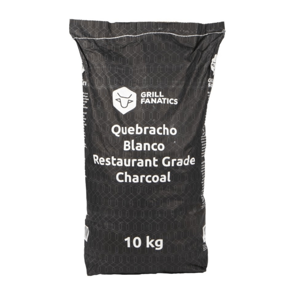 White Quebracho, Restaurant Grade, 10 kg - Grill Fanatics dans le groupe Barbecues, plaques de cuisson et Fours / Barbecue à charbon et à briquettes / charbon de bois l\'adresse The Kitchen Lab (1738-31902)
