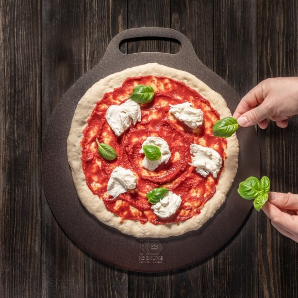 Acier à pizza, acier au carbone - Kockums
