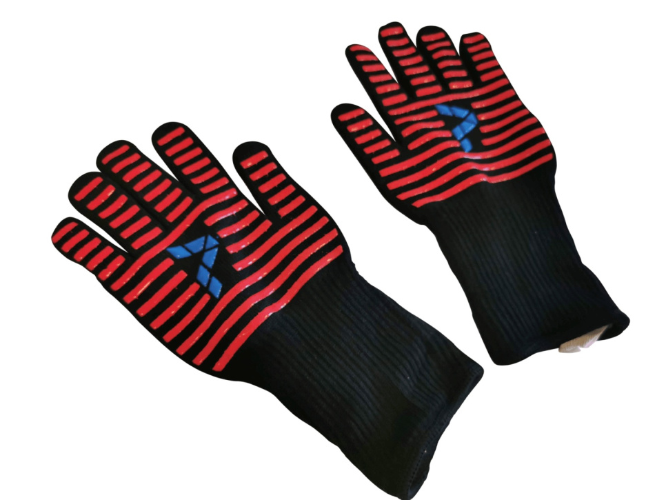 Gant de barbecue, pack de 2 - Gourmetstål dans le groupe Cuisine / Habits de cuisine / Repose-plats et gants de barbecue l\'adresse The Kitchen Lab (1783-18307)