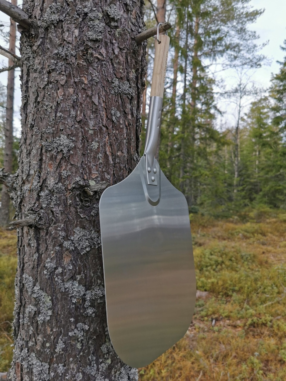 Pelle à pizza manche bois - Gourmetstål