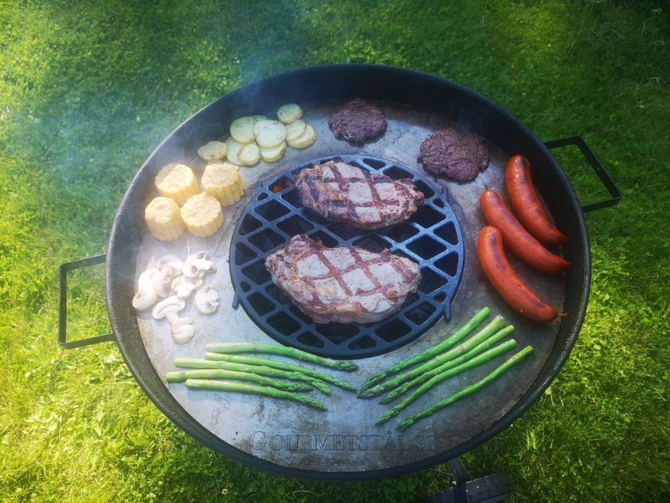 BBQ Grille de barbecue 30cm - Gourmetstål