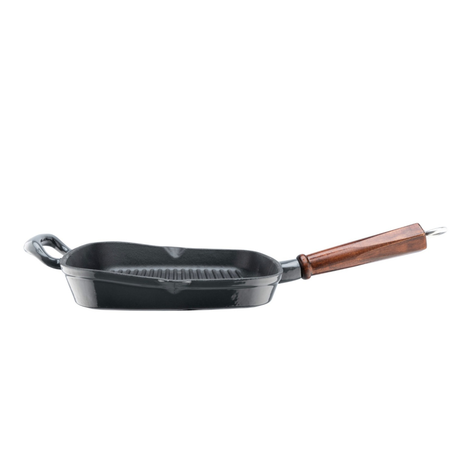 Poêle grill en fonte 26 cm - Heirol dans le groupe Cuisine / Poêle à frire / Poêles grill l\'adresse The Kitchen Lab (1786-22029)