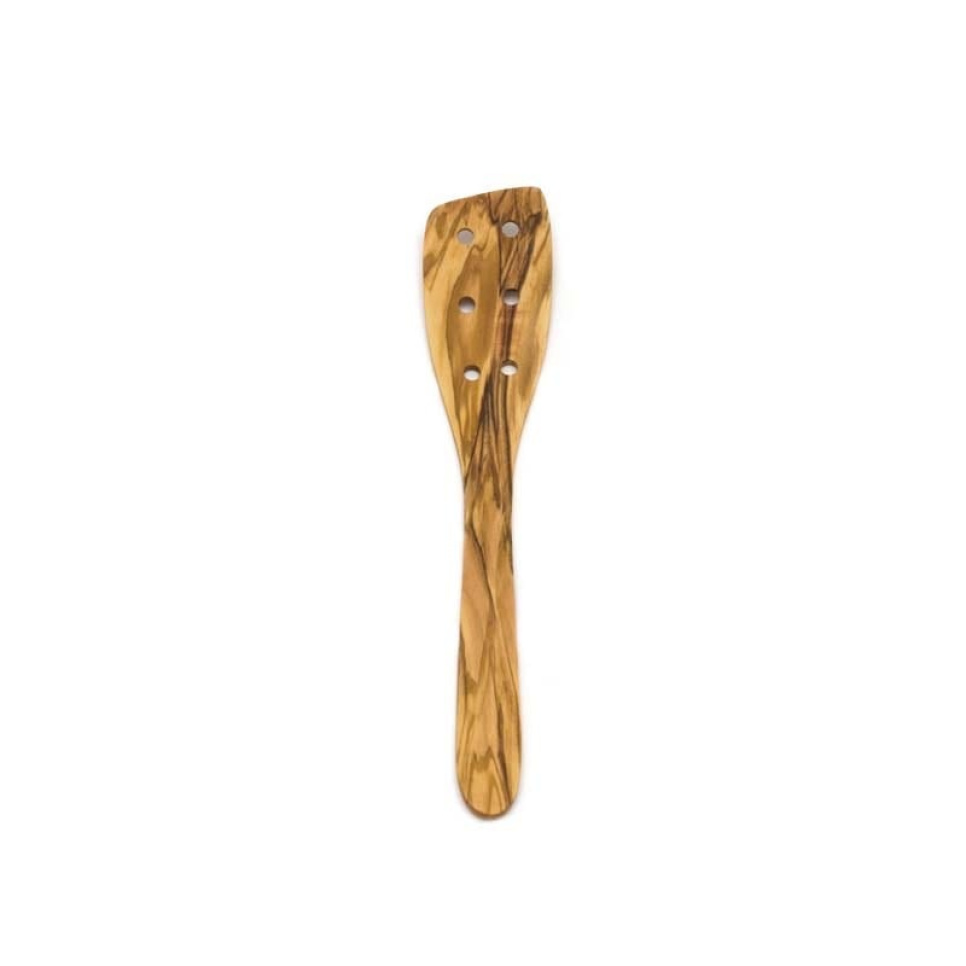 Louche à fente, bois d\'olivier, 30 cm - Heirol dans le groupe Cuisine / Ustensiles de cuisine / Louches et cuillères l\'adresse The Kitchen Lab (1786-25194)
