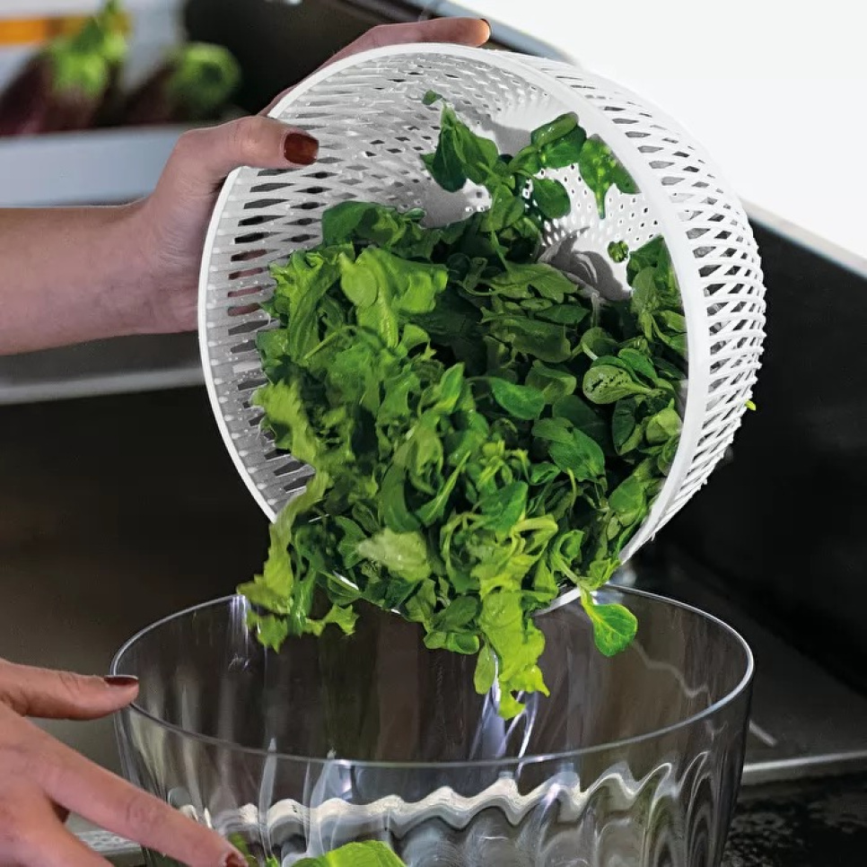 Essoreuse à salade différentes couleurs - Guzzini - Blanc