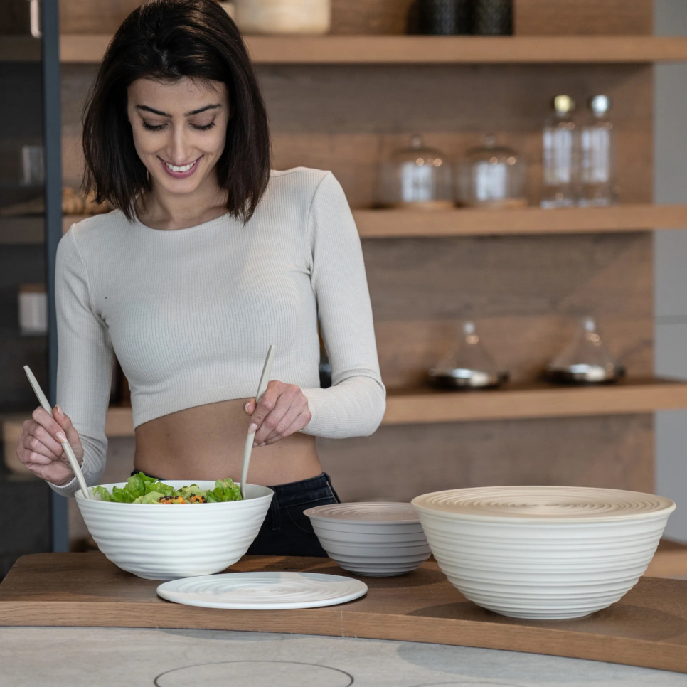 Bol de service avec couvercle, XL, Tierra - Guzzini