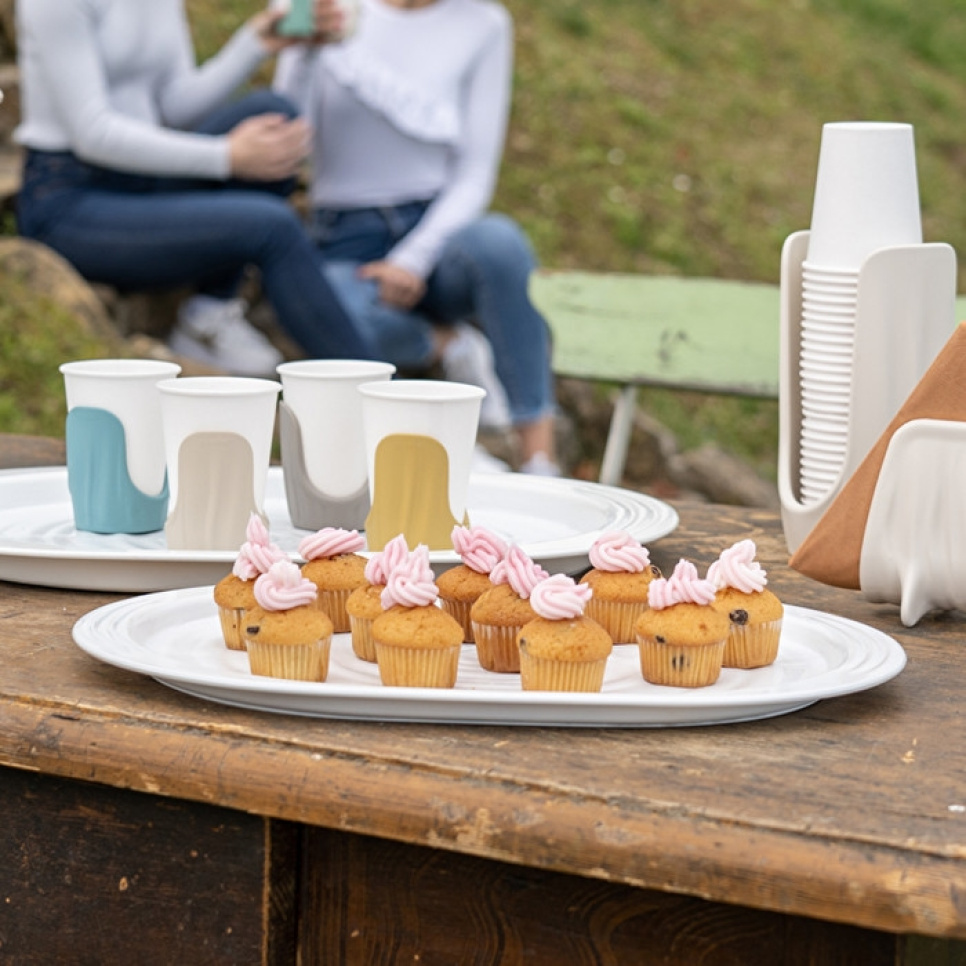 Plateau en plastique, Tierra - Guzzini