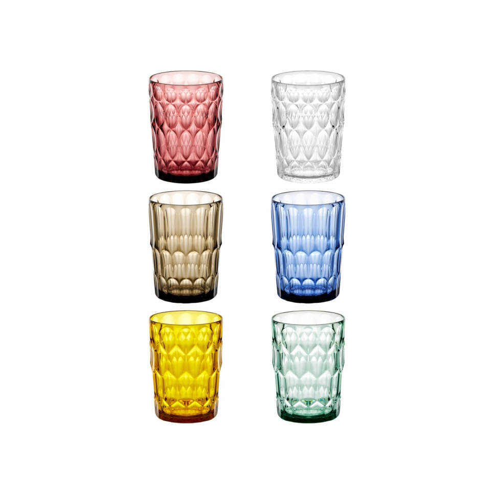Verres à boire en plastique, 48 cl, Vanity, lot de 6 - Guzzini dans le groupe Arts de la table / Verre / Verre à boire l\'adresse The Kitchen Lab (1791-34121)