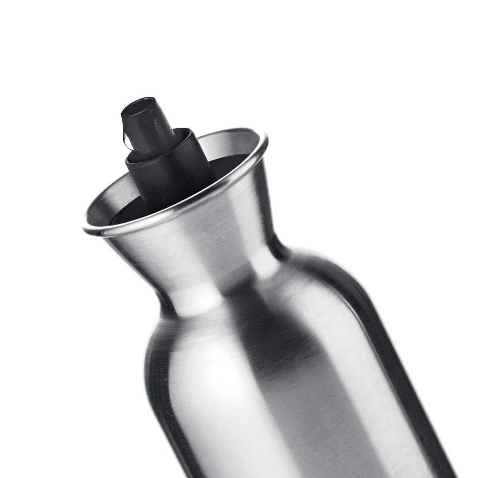 Bouteille à huile / vinaigre en acier inoxydable - Guzzini