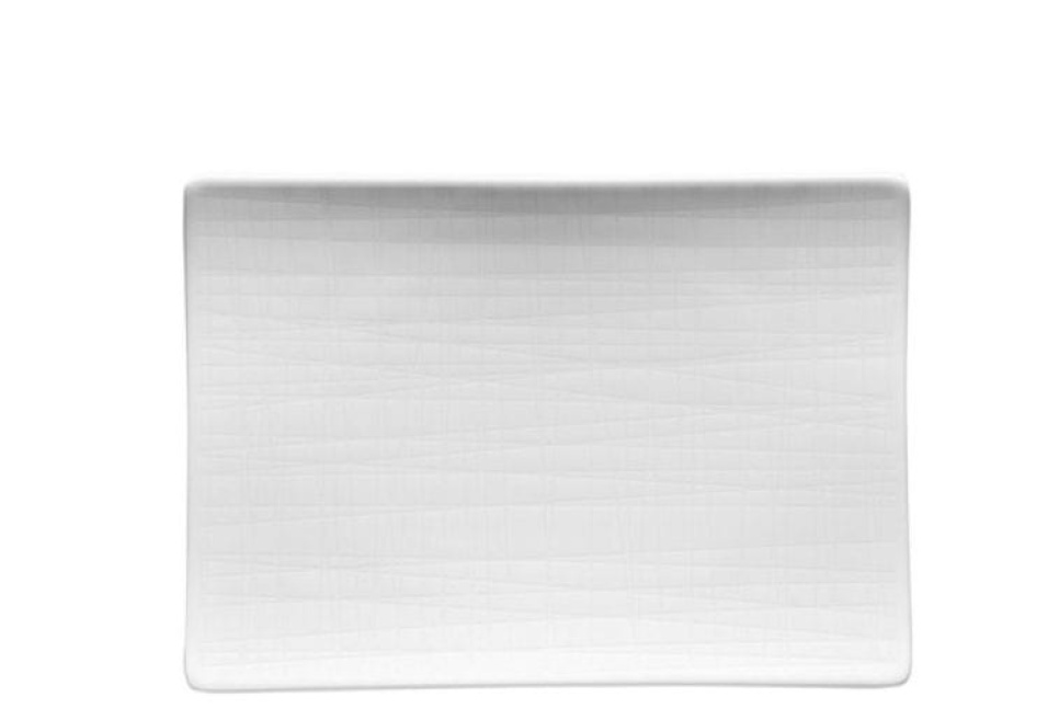 Assiette plate Mesh, 18x13cm - Rosenthal dans le groupe Arts de la table / Assiettes, Bols et Plats / Assiettes l\'adresse The Kitchen Lab (1798-13560)