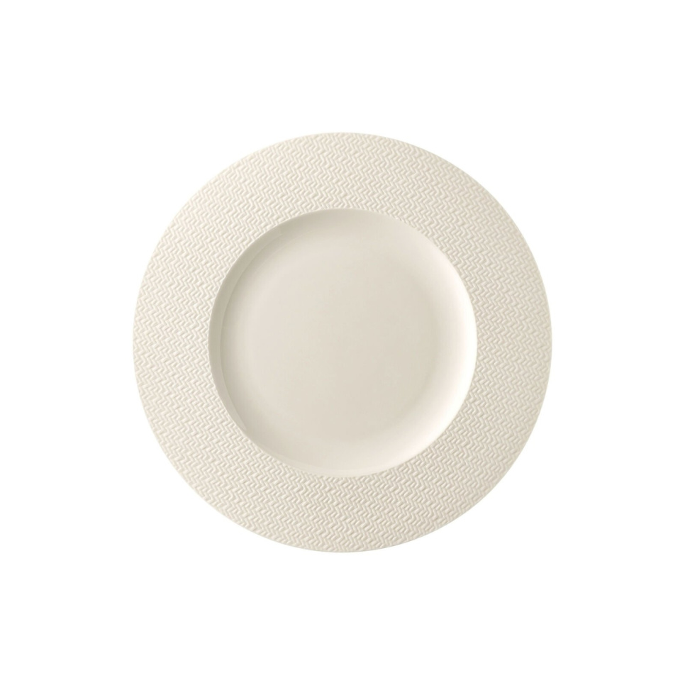 Assiette 23 cm, Kumi, White Tone - Rosenthal dans le groupe Arts de la table / Assiettes, Bols et Plats / Assiettes l\'adresse The Kitchen Lab (1798-31218)