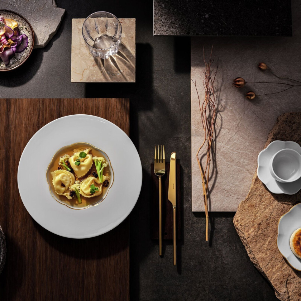 Assiette creuse 22 cm, Sonetto Oro - Rosenthal
